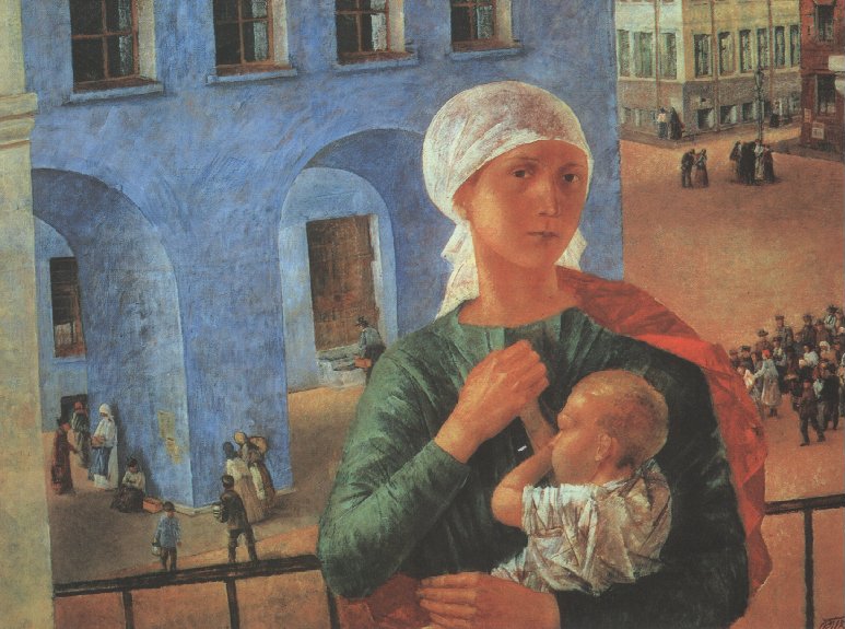 Petrograd_Madonna_(Petrov-Vodkin)