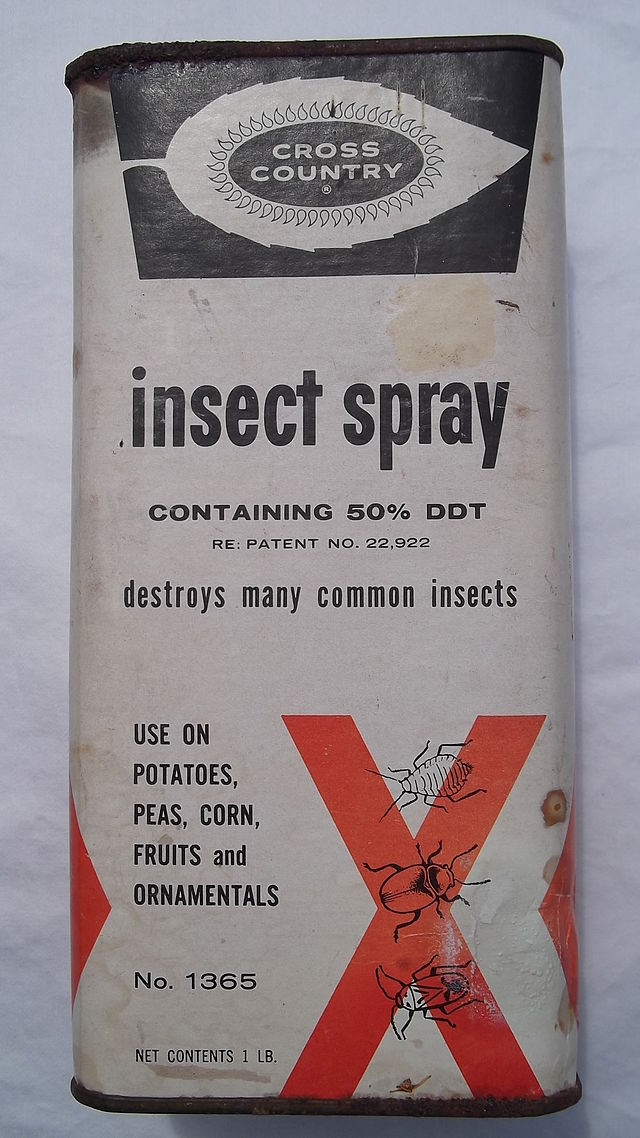 Envase de DDT de los años 60. Foto: Xanthis (licencia CC)