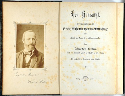 Theodor Hahn. Der Hausarzt, Zürich 1878